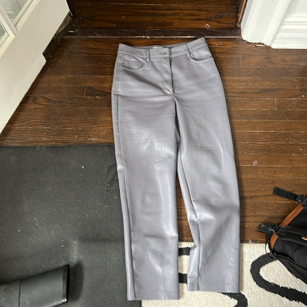wilfred melina pants purpley grey